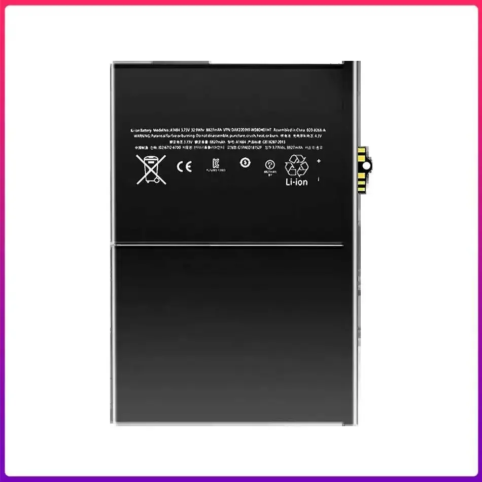 For Apple iPad 5 Air 1 A1484 A1474 1475 8827mAh Portable High-Performance pad5 Tablet Battery