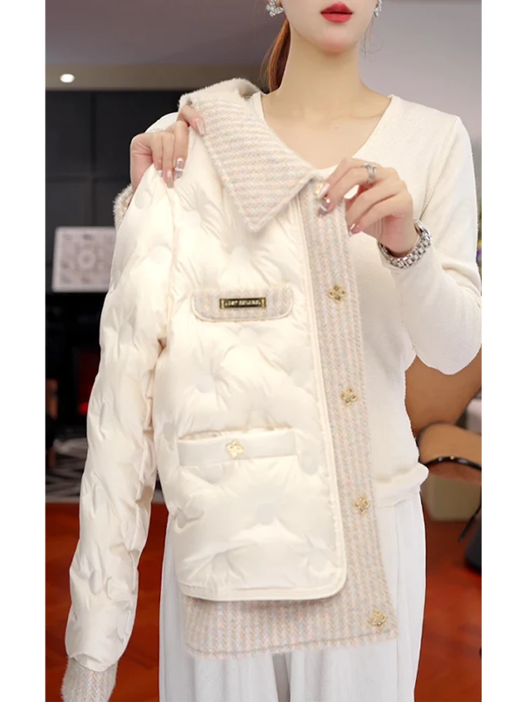 

Faionable Color Blo Thiened Cotton Jaet Women's Sle Winter New Arrival Warm Collar Coat Korean Sle Loose Fit