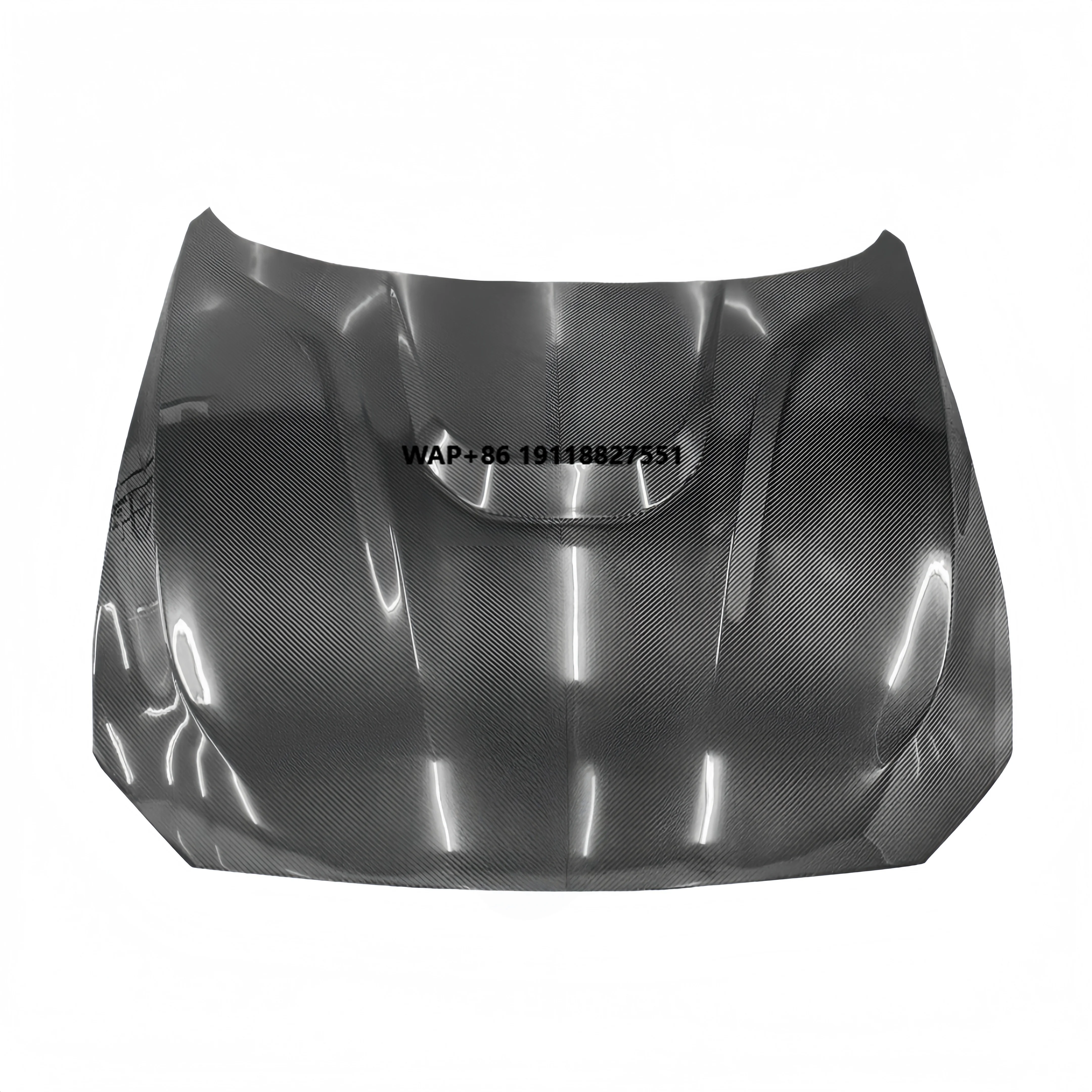 

New SF BMW2 Series M2 F87 F22 Carbon Fiber Hood & Double-sided Bumper with Bolts-Bolt-On Retrofit Upgrade Black