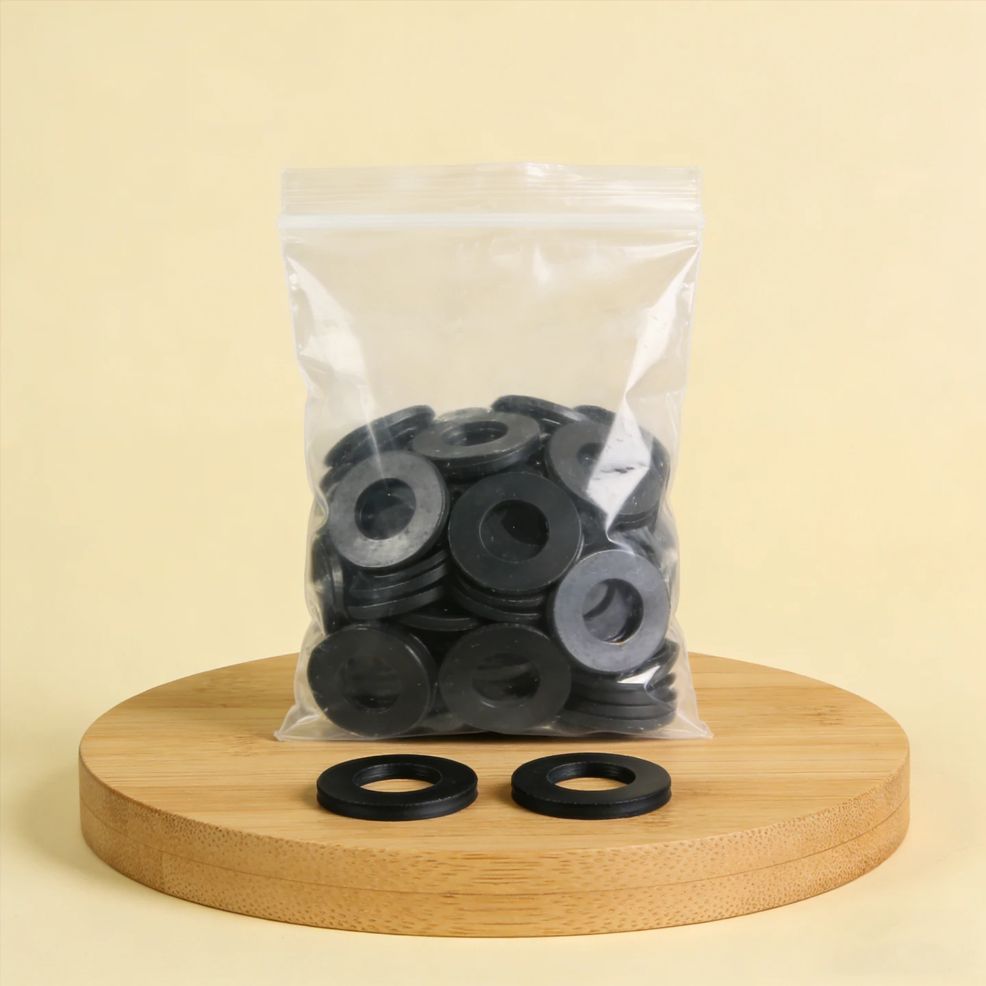 H2mm M7-M20mm Flat Washer Gasket NBR VMQ FKM EPDM Fluorine Black Nitrile Rubber Silicone Seals Washer Red White O Ring