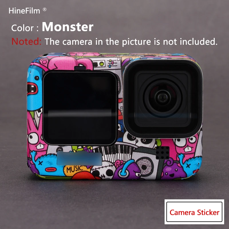 Hero 11 / Hero 12 Camera Decal Skins gopro 12 Wrap Cover for GoPro HERO 11 Black Action Camera Premium Sticker Protective Film