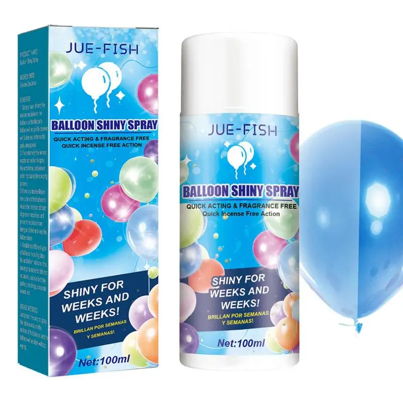 Balloons Shine Spray Shiny Glow Spray For Latex Balloons Shiny Glow Spray For Latex Balloons Quick Apply Precise Mist Balloon