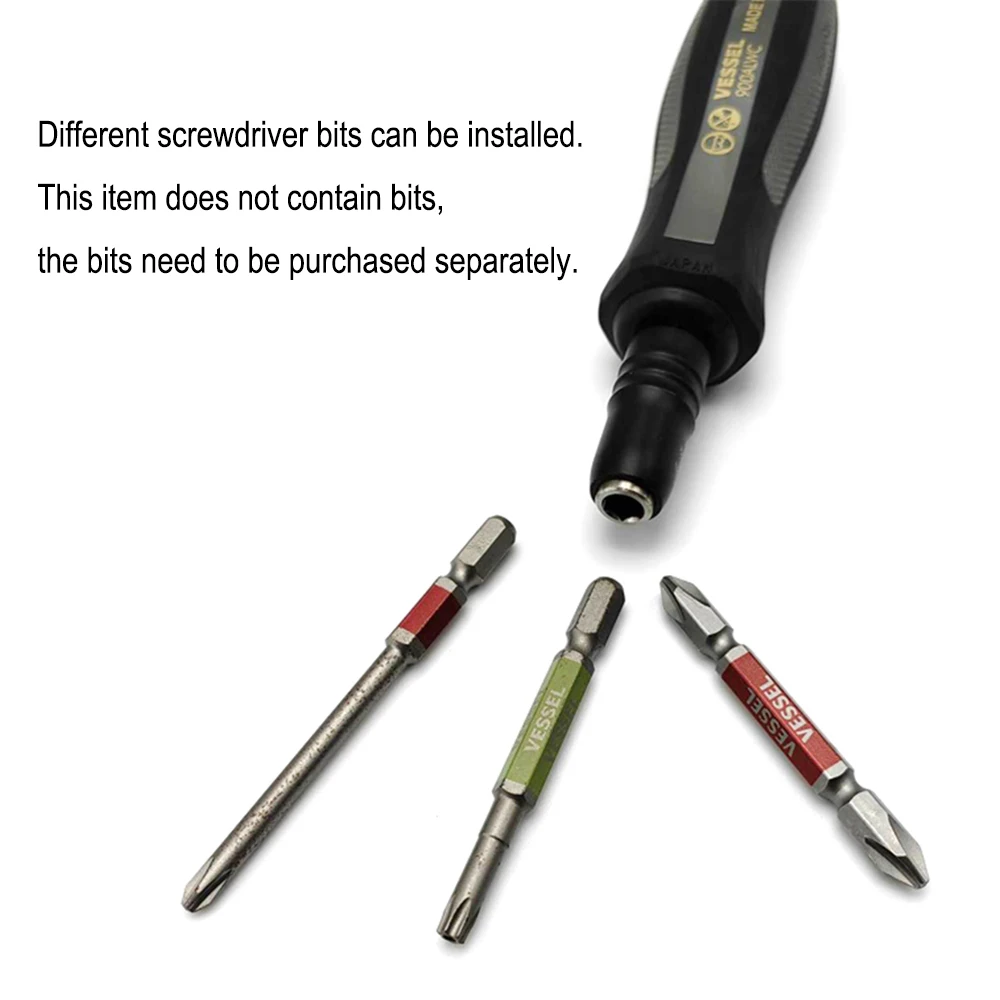 VESSEL 900ALWC HEX Locking Socket Screwdriver Handle