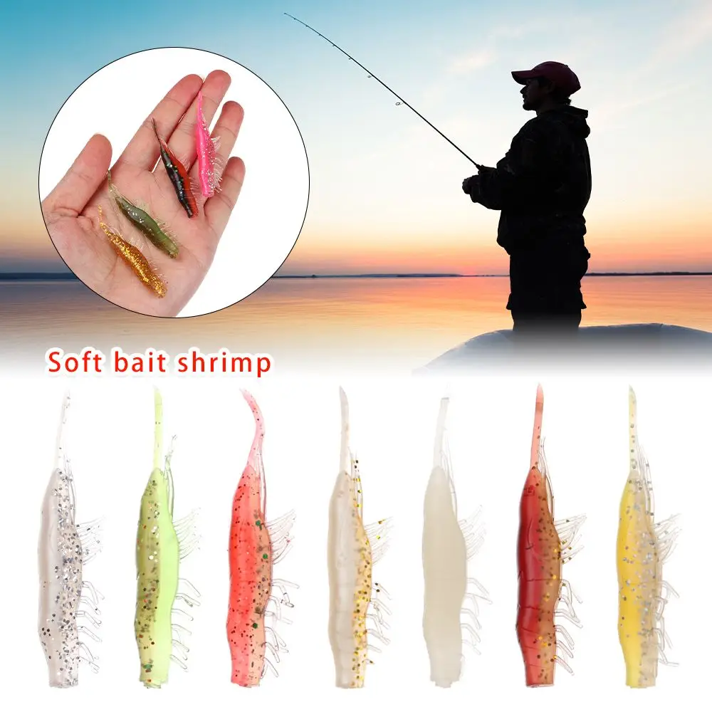 Gambas Gambita Lure Rockfishing Swimbait Fishing Lure Biting Shrimp Silicone Bait