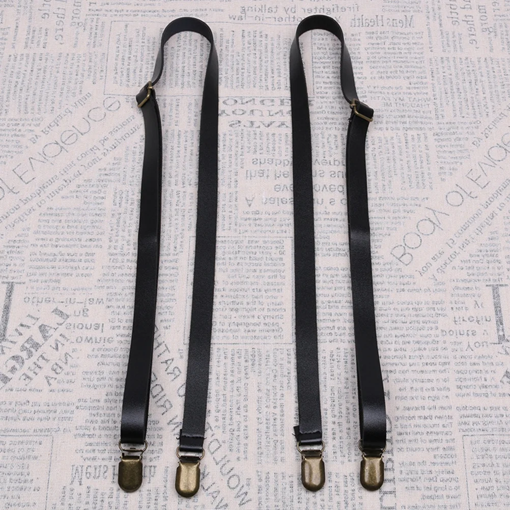 

2pcs Adjustable Elastic Back Strap Suspenders For Durable Pants Straps Non Braces Comfortable Bright Color Long