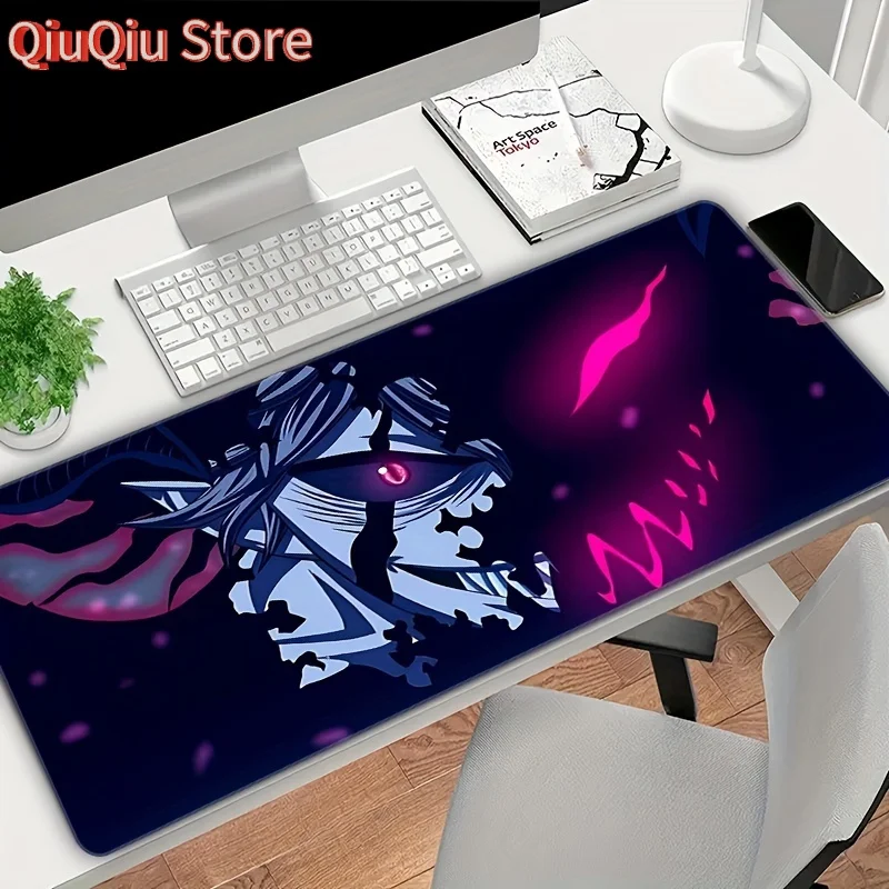 

Extra Large Gaming Mouse Pad, Anime Creative Design, Durable Rubber Base, Non-Slip, Stitched Edges, High-Definition Print, Recta
