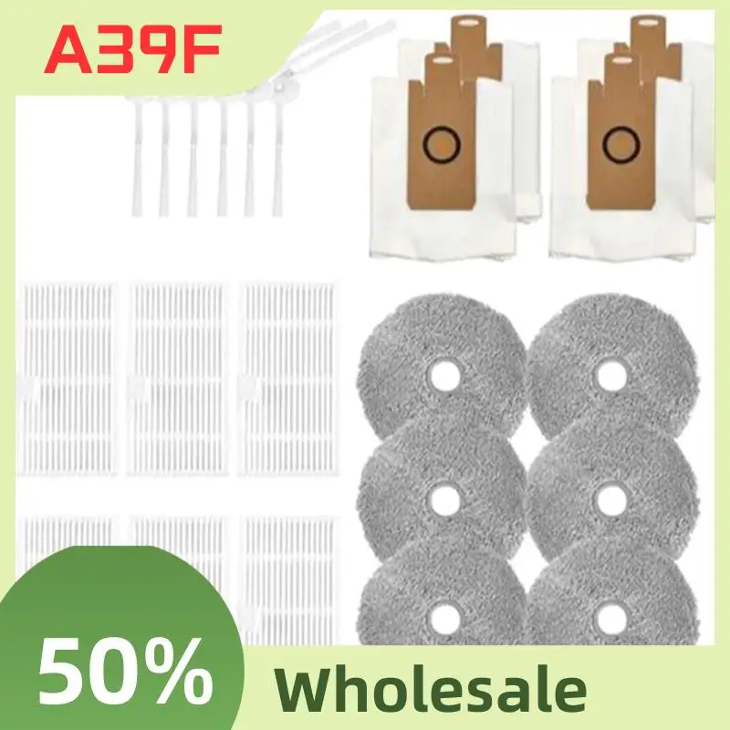

Benchmade Quality For Lydsto W2 Robot Vacuum Cleaner Spare Parts Side Brush Filter Rags Dust Bag Replaceable Parts Access