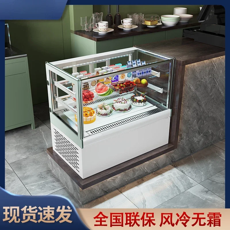 Cake Display Small Dessert Display Desktop Fruit Fresh-keeping Cabinet Bar Counter Commercial West Point Refrigerator