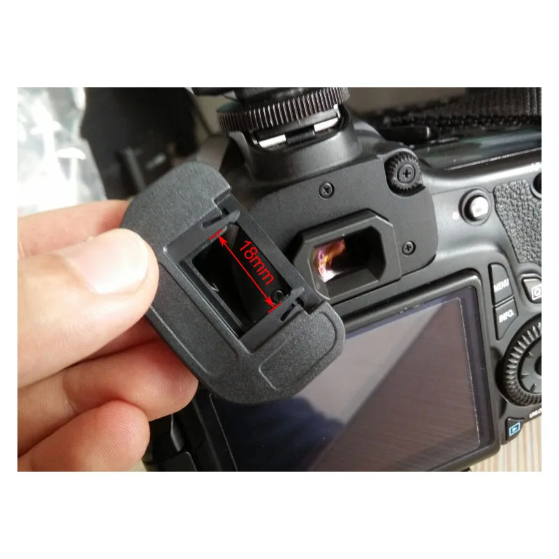 50 قطعة EB EyeCup DSLR كاميرا المطاط كوب العين متوافق مع كاميرات Canon EOS 40D 50D 60D 70D 80D 5D 5D Mark II 5D2 5DII 6D