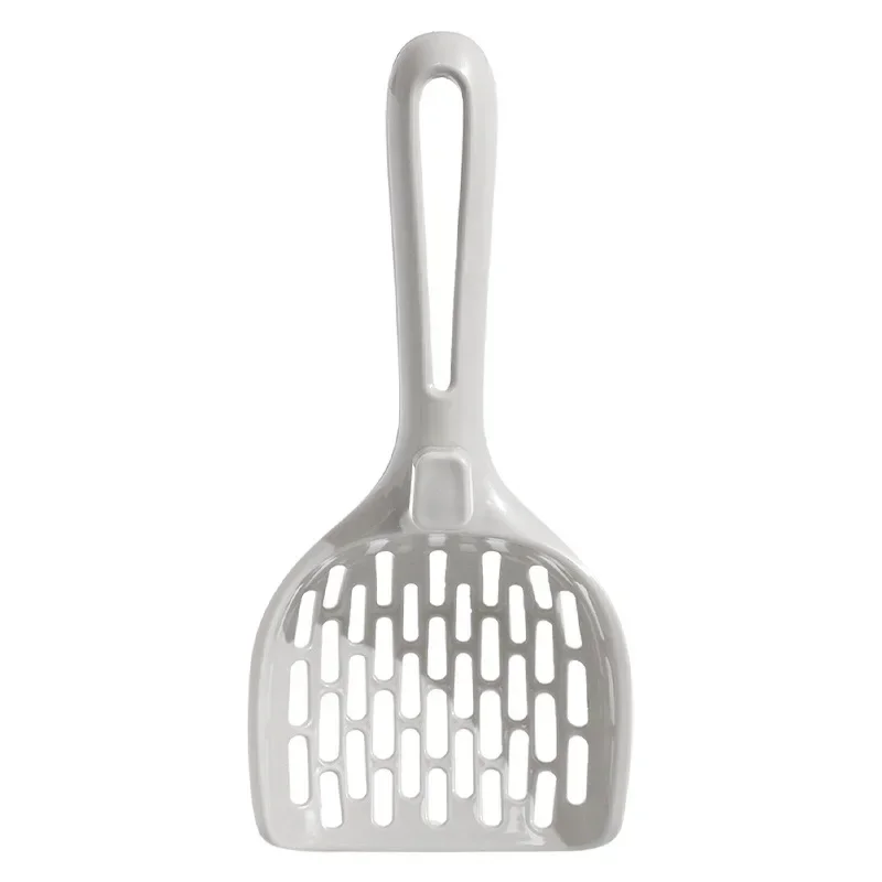 Self Cleaning Cat Litter Scoop with Base Plastic Shovel Kitten Toilet Cleaning Tool Essential Cat Supplies for Pet Care