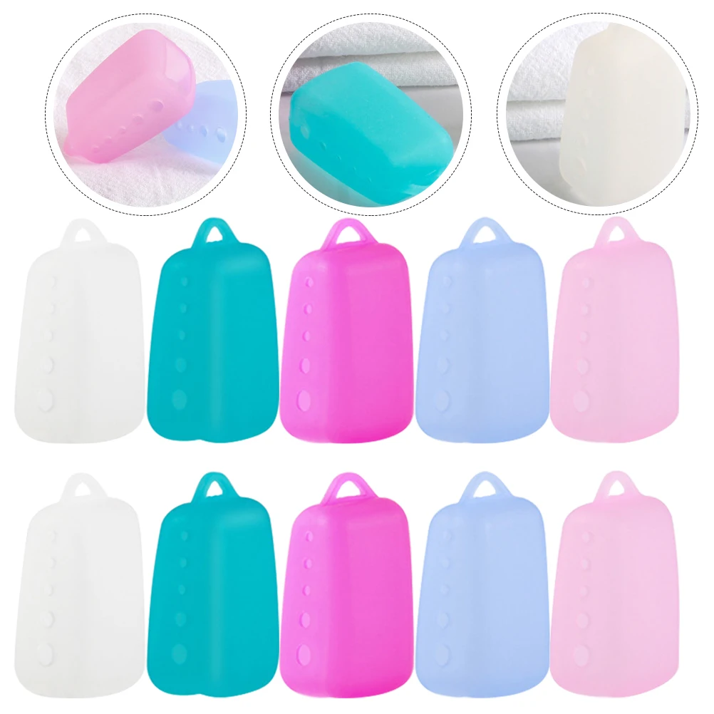 ฝาครอบหัวแปรงสีฟัน 10 ชิ้น แบบพกพา สำหรับเดินทาง ทำจากซิลิโคน ป้องกันได้ดี เหมาะสำหรับใช้ในบ้าน ตั้งแคมป์ และการเดินทาง