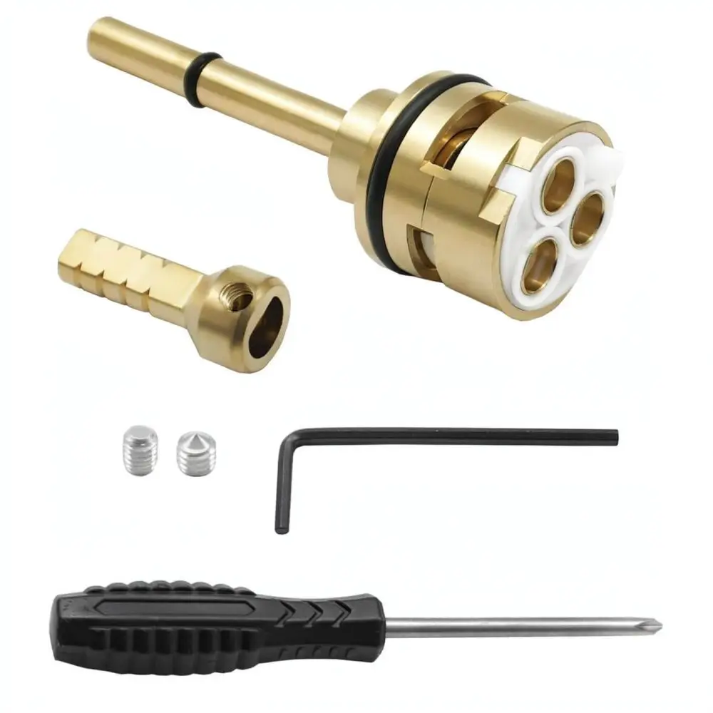 Replacement Valve For Delta RP51919 RP51918 RP71718 Brass Faucet Spare Part Durable Sink Tap Maintenance Accessory