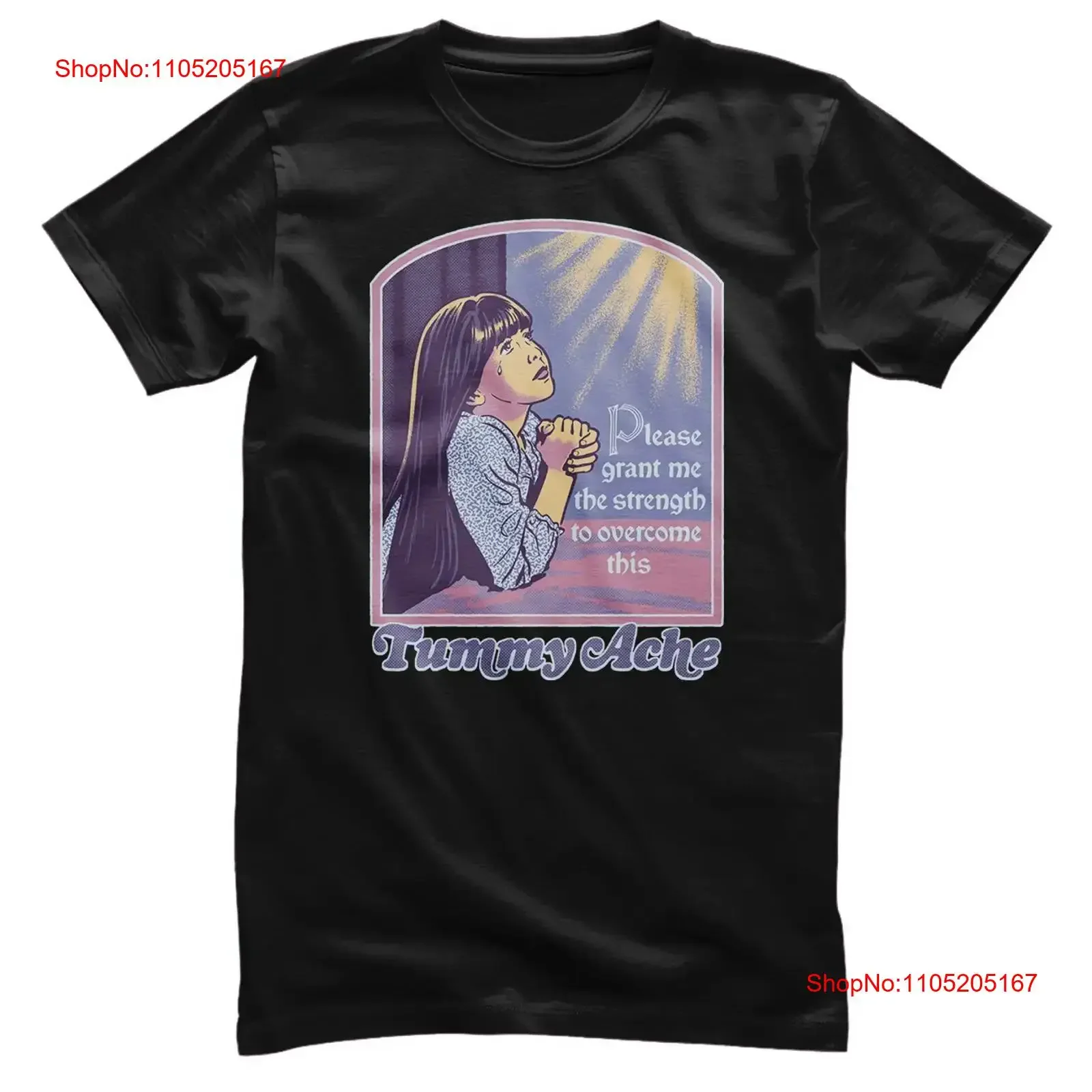 Officially Licensed Steven Rhodes Tummy Ache Mens T Shirt vintage Washed Versatile Stretched Unisex fashion Breathable graphic