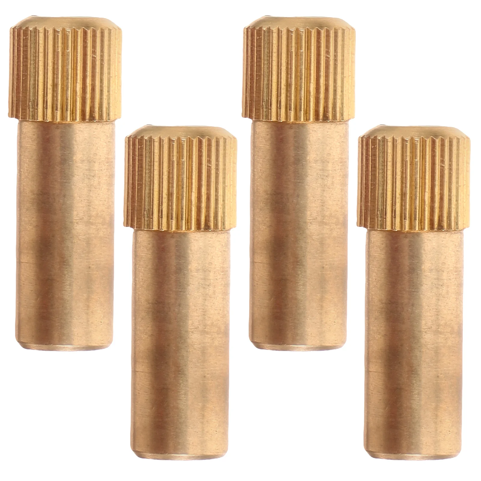 

4 Pcs Pure Copper Partition Nail Shelf Pegs Pins Holder Cabinet Holders for Shelves Brass Book