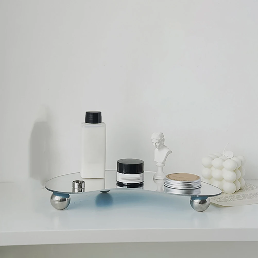 

1Pcs Acrylic Reflective Display Tray Aromatherapy Ornaments Photography Prop Jewelry Electronics Small Products Photography