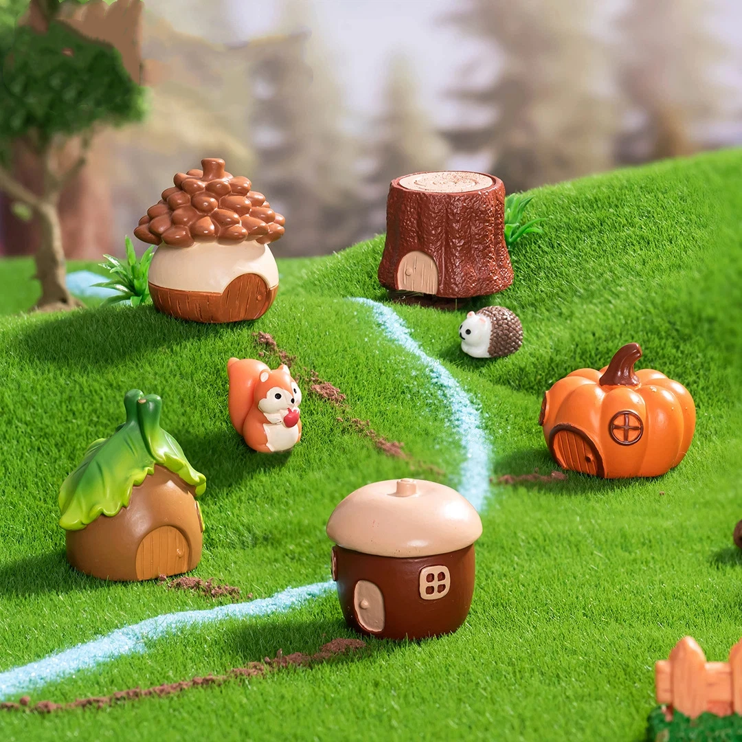 

Micro landscape ornaments creative cute forest tree house small house resin crafts diy desktop decoration accessories