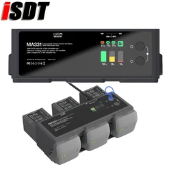 ISDT MA331 200W (podwójna 100W) inteligentna bateria szybkie ładowanie Butler USB typu C wtyczka OTA ulepszenia dla DJI Air3 antena FPV Drone