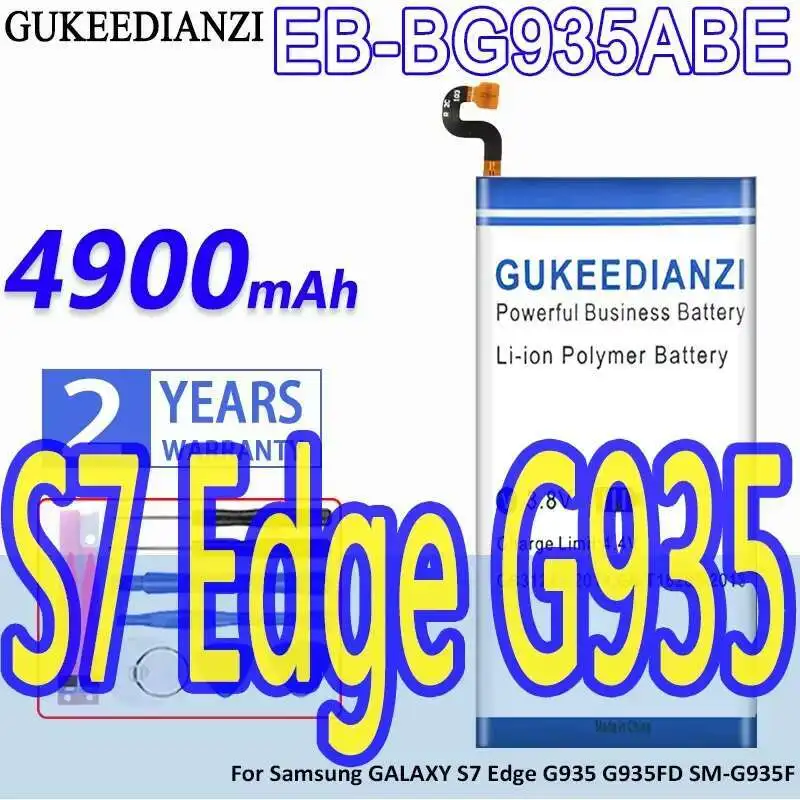 

4900 мАч EB-BG935ABE для Samsung Galaxy S7 Edge G935 G935FD SM-G935F Высокосовместимый аккумулятор для мобильного телефона