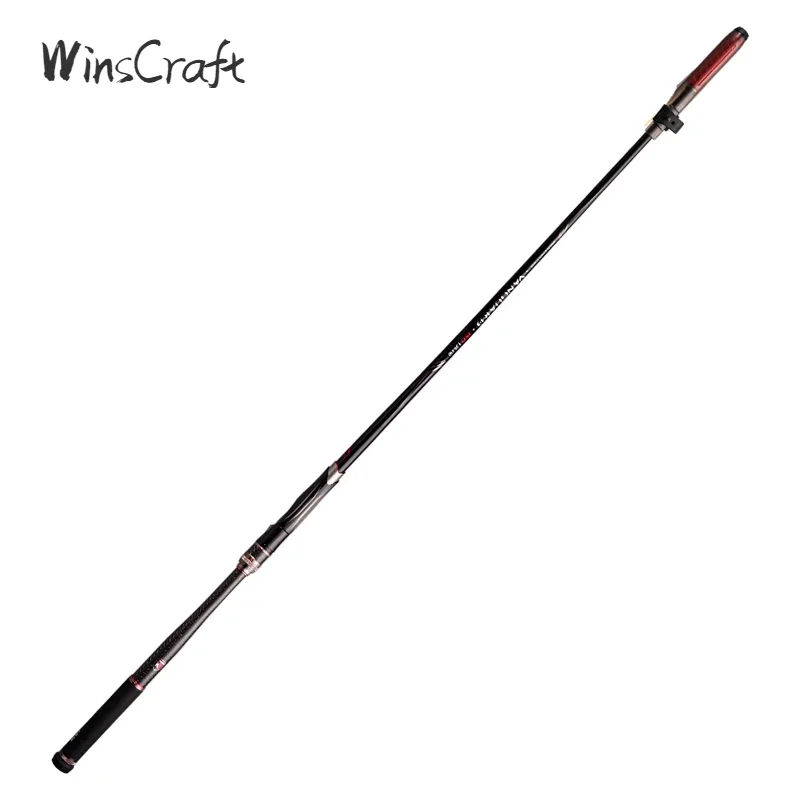 WinsCraft Ultralight Carbon Telescopic Fishing Rod, Spinning, Surfcasting, Rock Fishing Rod for Coast Sea, 1.25, 1.5, 2.0 #