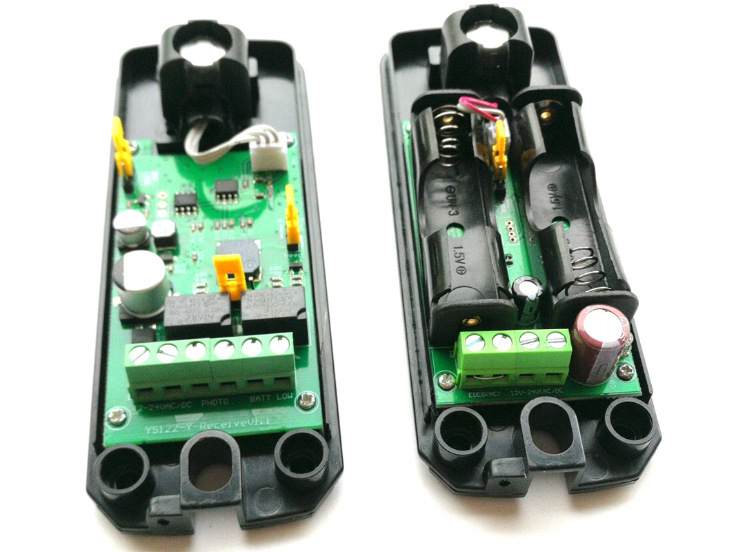 batterijgevoeding geautomatiseerde poortkluis Infraroodsensor / schommel / schuif- / garagepoortdeuropener veiligheid infrarood fotocellen