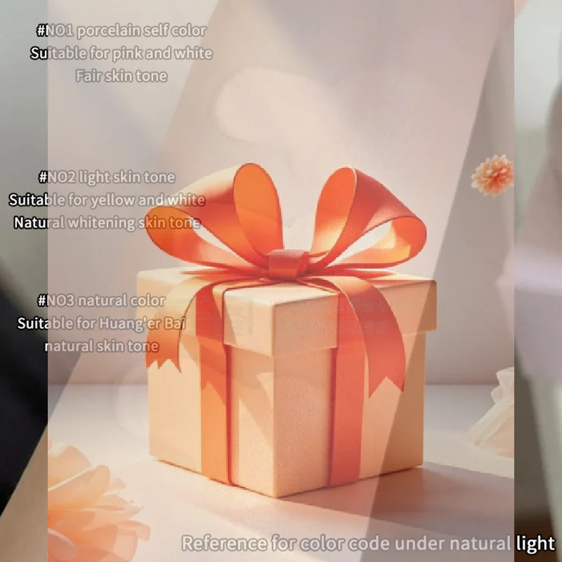 Cappuvini Nawilżający Krem w Poduszce Powietrznej Lekki Wodoodporny Naturalny Podkład w Płynie Rozjaśniający Koloryt Skóry Krem BB w Poduszce Powietrznej