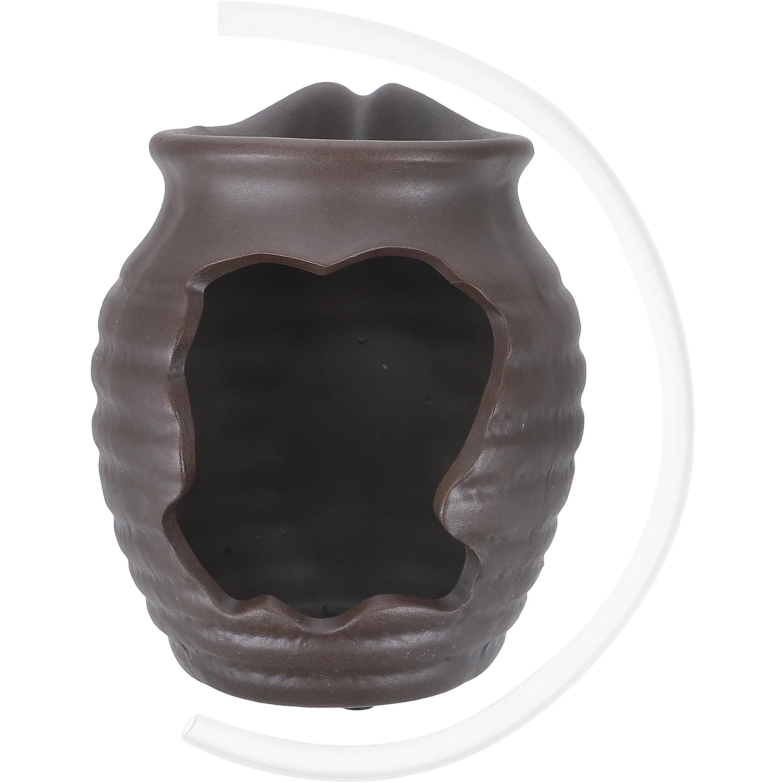 

Decorative Ceramic Jar Fountain Waterfall Garden Outdoor Elegant Circulation System Relaxing Stress Relief Ceramic Jar