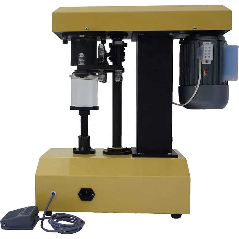 New DQ-160 Electrical Control Semi Automatic Cans Seamer Semi-auto Seaming Tin Can Machine