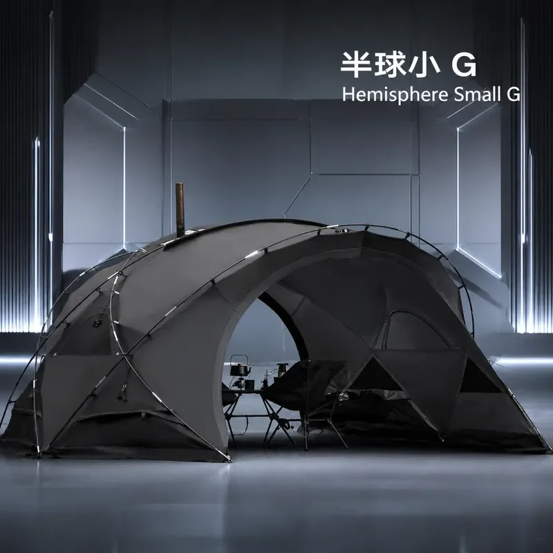 for Mountainhiker Outdoor Camping Moonlight White Oxford Cloth Dome Canopy Multi Player Hemisphere Tent