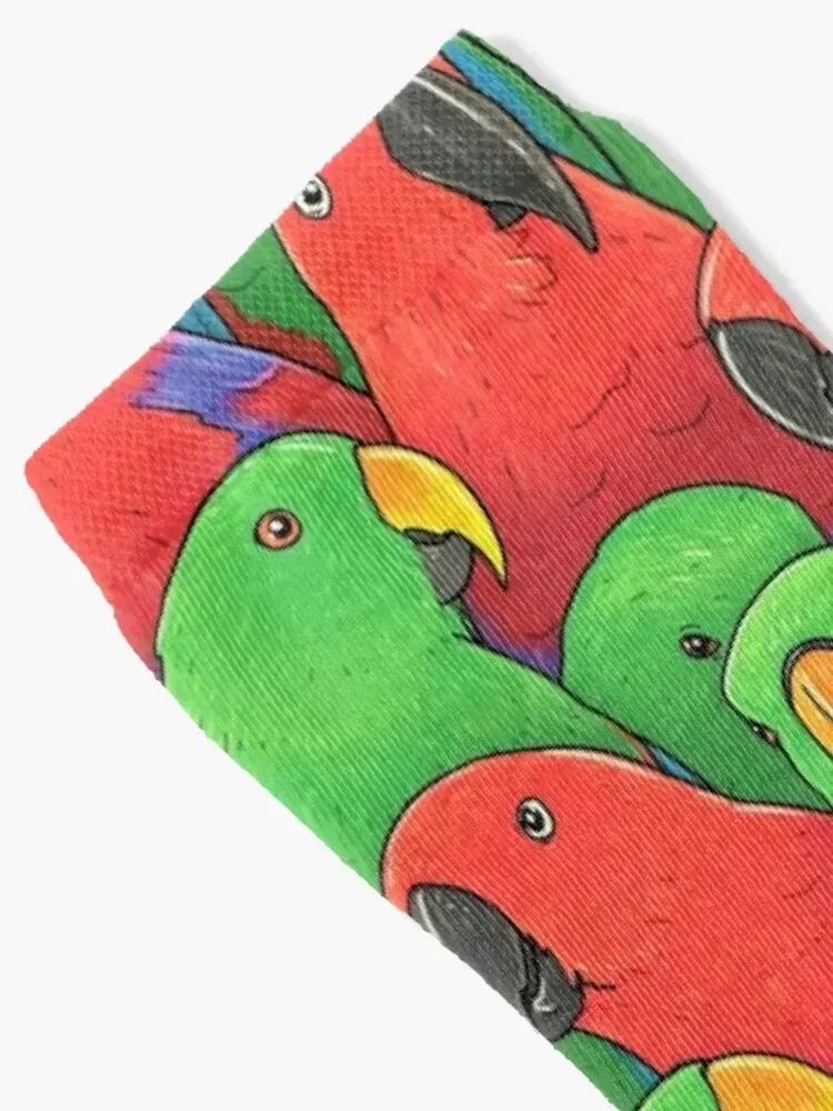 Male and Female Eclectus Parrots Socks new in's man Lots moving stockings Men's Socks Luxury Women's