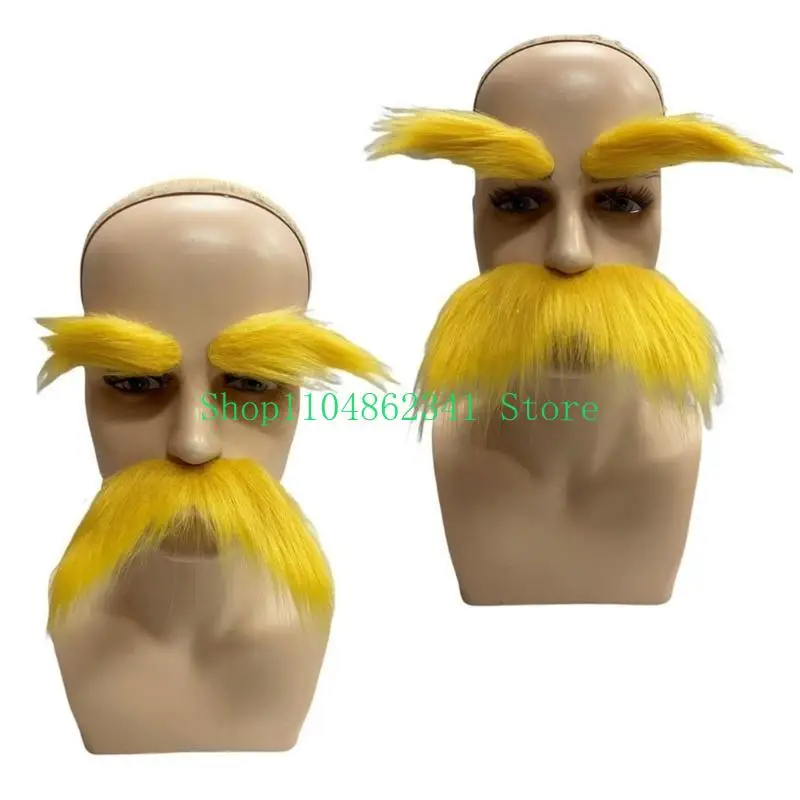 5asd mới lạ ria mép râu Phụ kiện trang phục cho nam giới Halloween