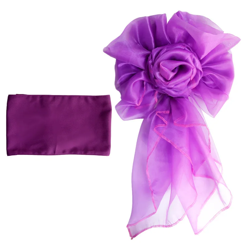 Dames Japanse Kimono Obi-riem, Heko Obi verstelbare knoop, gemakkelijk te dragen oversized bloemensjerp, Yukata-accessoires