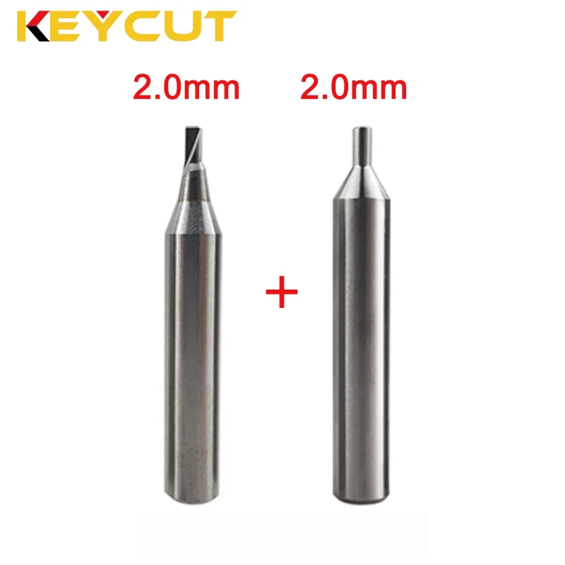 Pemotong penggilingan tahan kerusakan terjangkau dari 1.0mm 1.5mm 2.0mm 2.5mm 3.0mm untuk WENXING DEFU mesin dupliktor kunci Manual