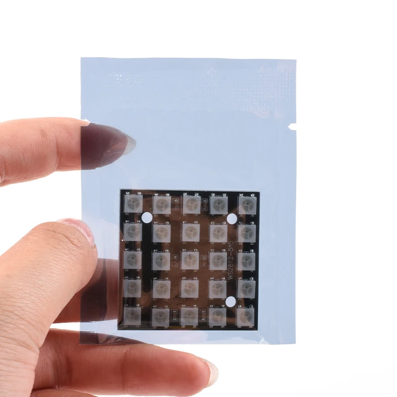 NIEUWE WS2812 LED 5050 RGB 8x8 LED Matrix voor Arduino Merk WS2812B 8*8 4 16 25 64-Bit Full Color 5050 RGB LED Lamp Paneel Licht