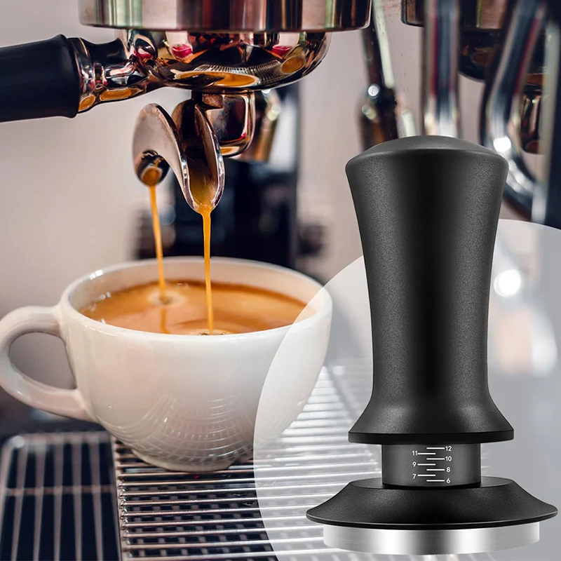 Imagem -06 - Coffee Tamper With Ripple Espresso Ajuste de Profundidade Mola Acessórios para Café 54 mm 51 mm 53 mm 58 mm