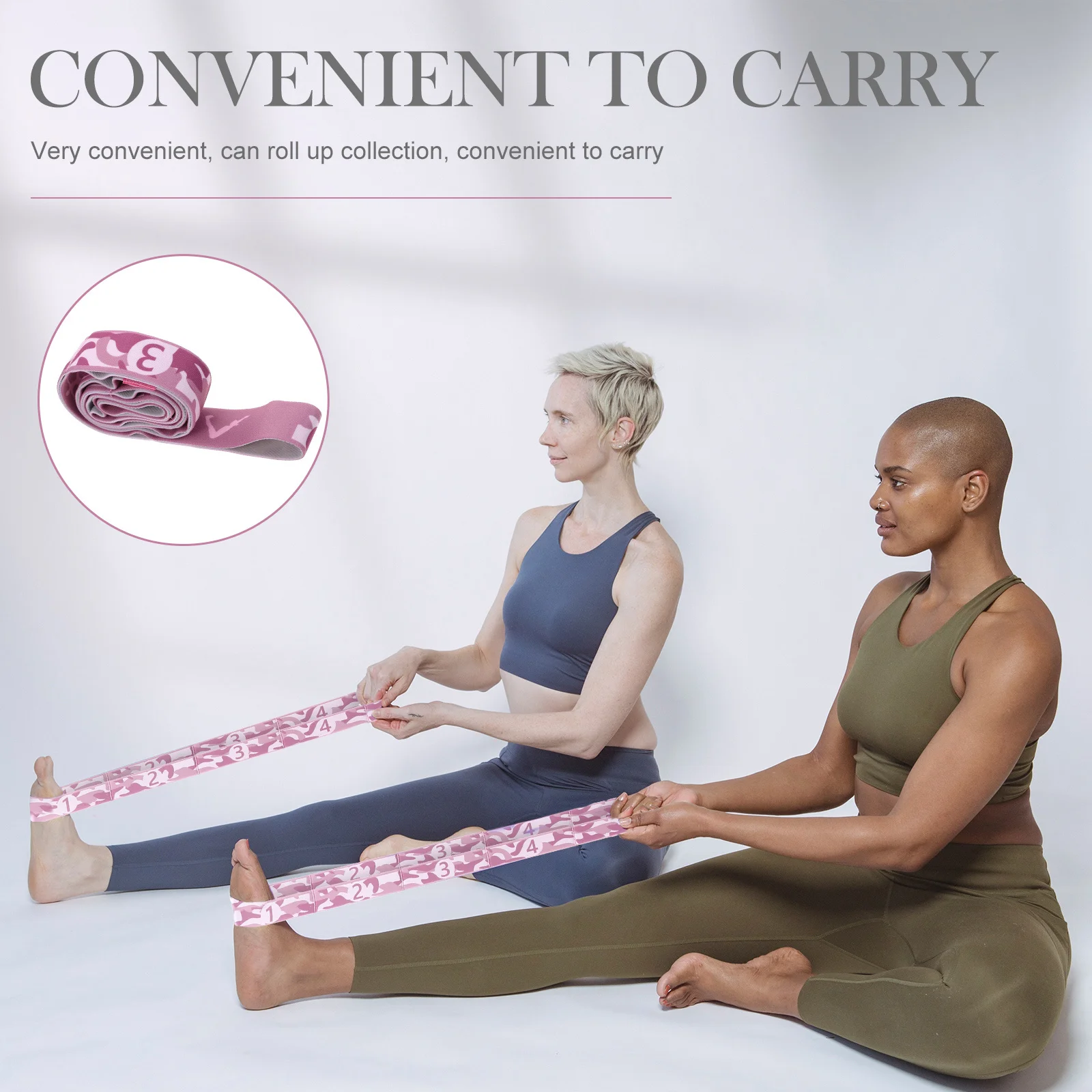 

Multipurpose Fitness Bands Precise Cutting Strong Elasticity for Better Sports Skills and Warm Up Resistance Band