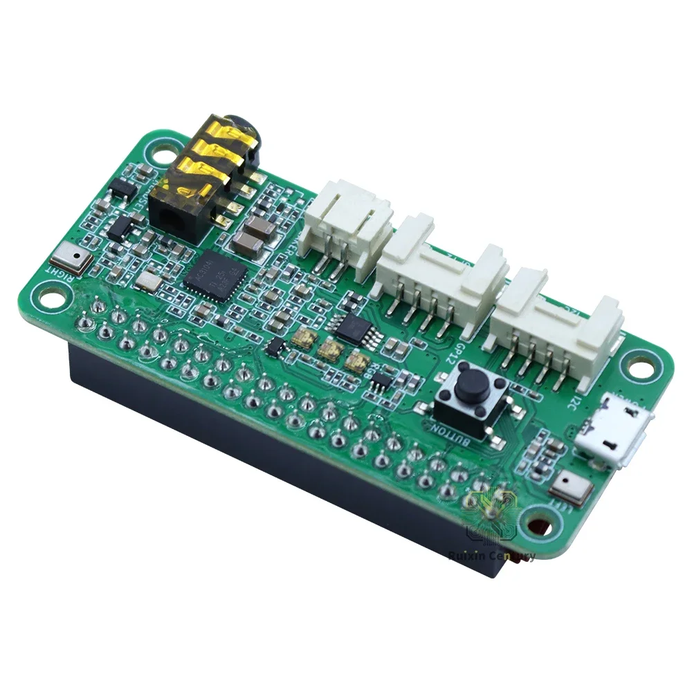 107100001 FOR ReSpeaker 2-Mics Pi HAT Raspberry Pi 2-Microphone Expansion Board with High-Speed USB Audio and Voice Kit