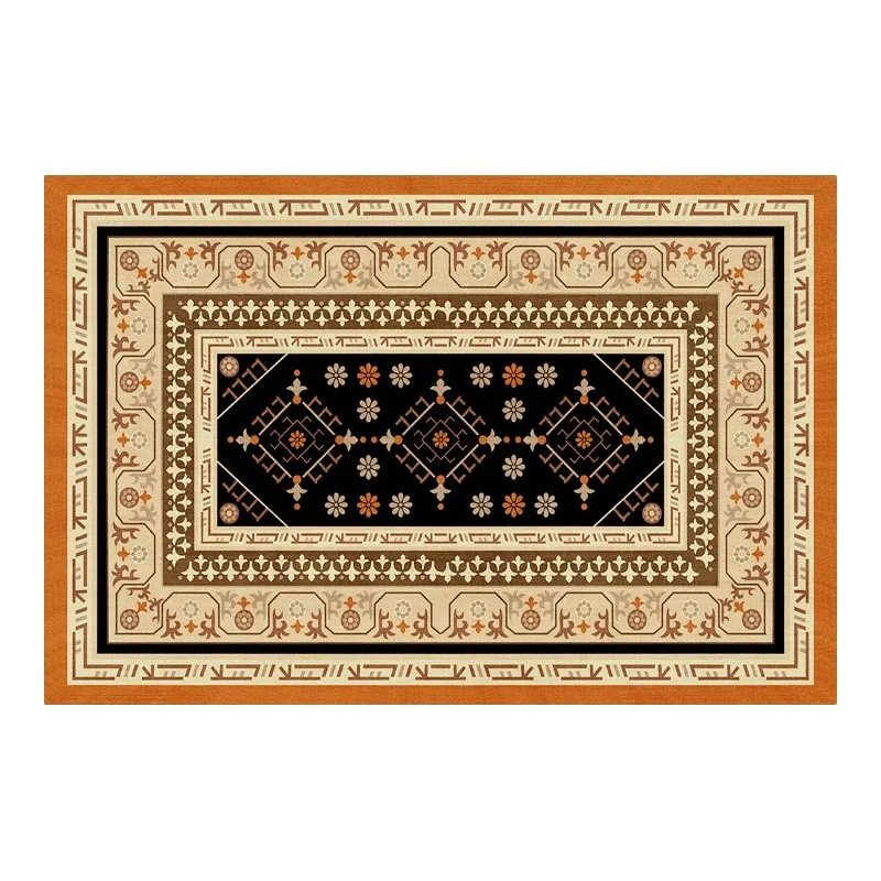 Retro American carpet, living room premium sofa floor mat