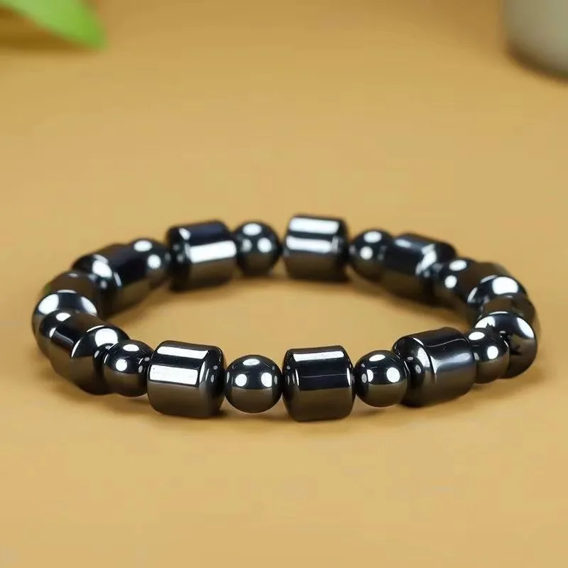 

Мужской и женский одинаковый браслет из натурального терагерца, простой, модный и универсальный.