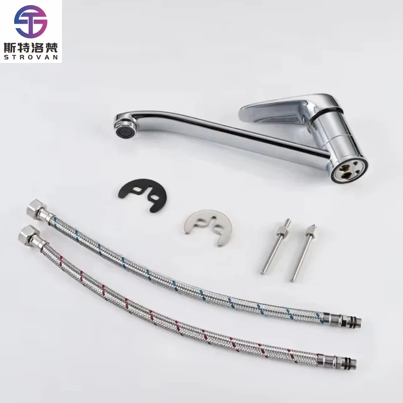 

High Performance Single Handle Corrosion Resistant Brass Cartridge Kitchen Faucet for Daily Use