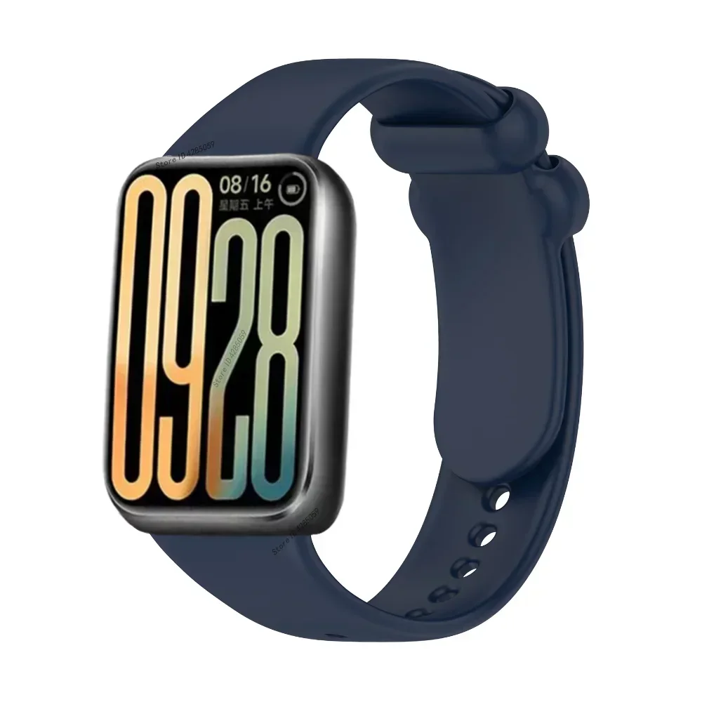 Silicone Strap For Xiaomi Mi Band 9 Pro/8 Pro Smart Band Bracelet Sport Strap For Xiaomi Redmi Watch 4 Smart watch Wristbands