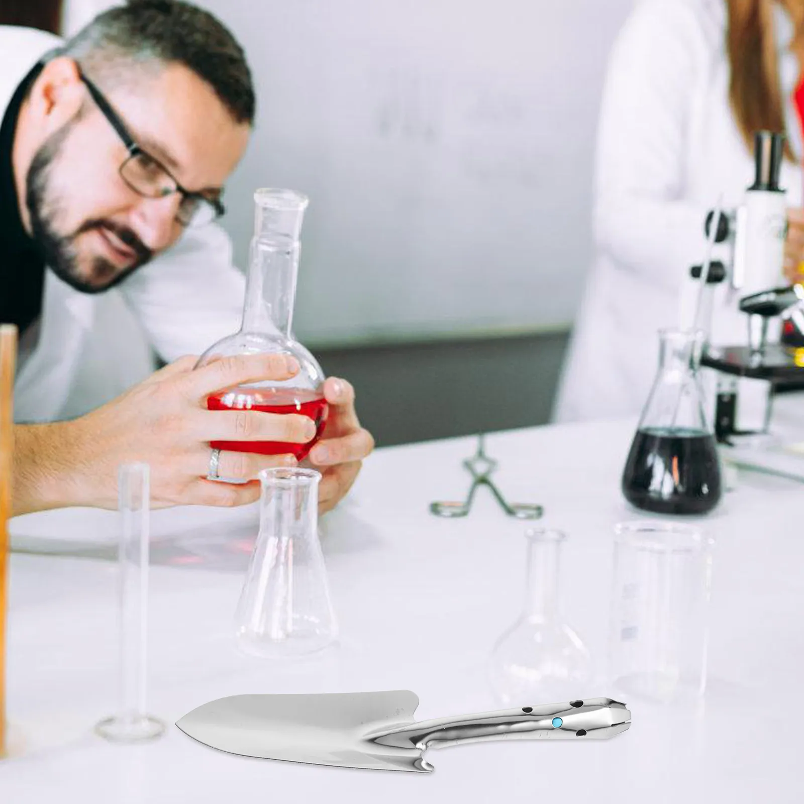 

Soil Sampling Shovel Stainless Steel Mini Hand Shovel Small Garden Trowel Soil Sampler Tool for Agriculture Environmental