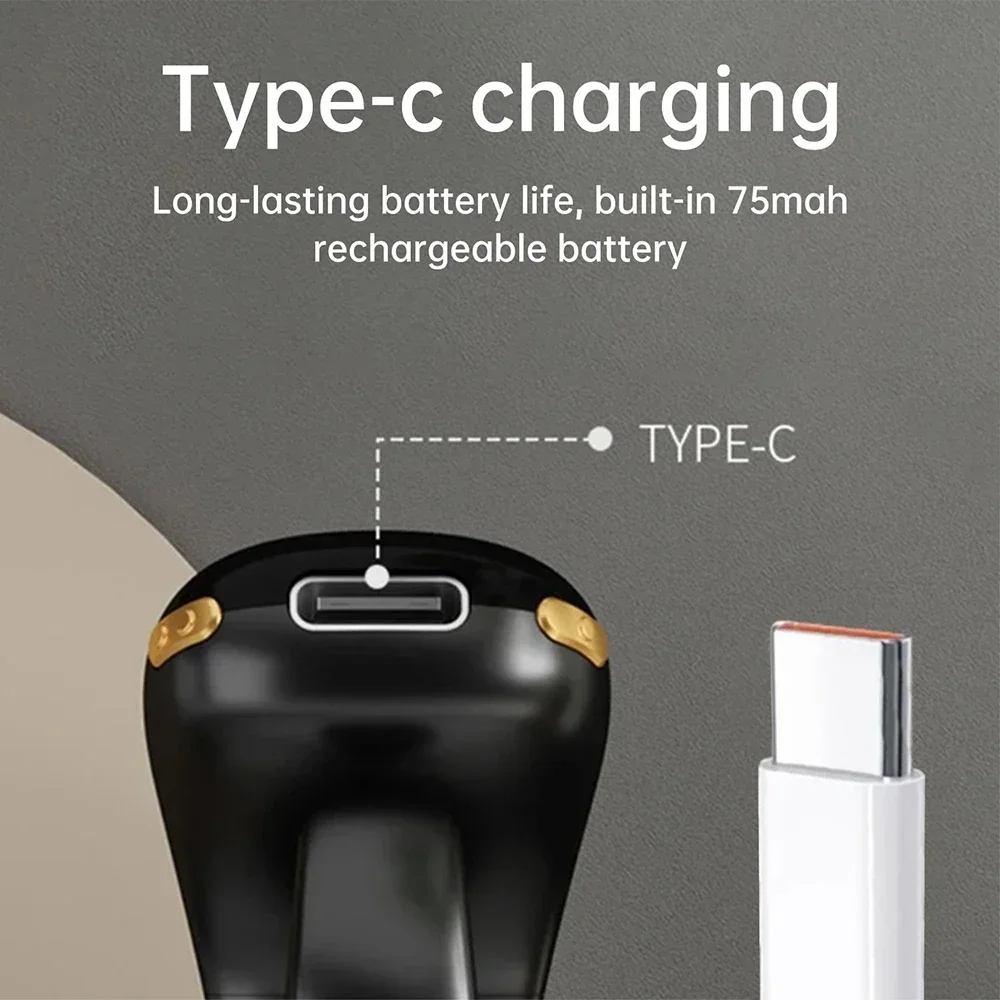 S7Pro/S8pro LCD Digital Counter Touch Control Finger Counters Type-C Smart Ring Three-speed Adjustable Electronic Tally Counter