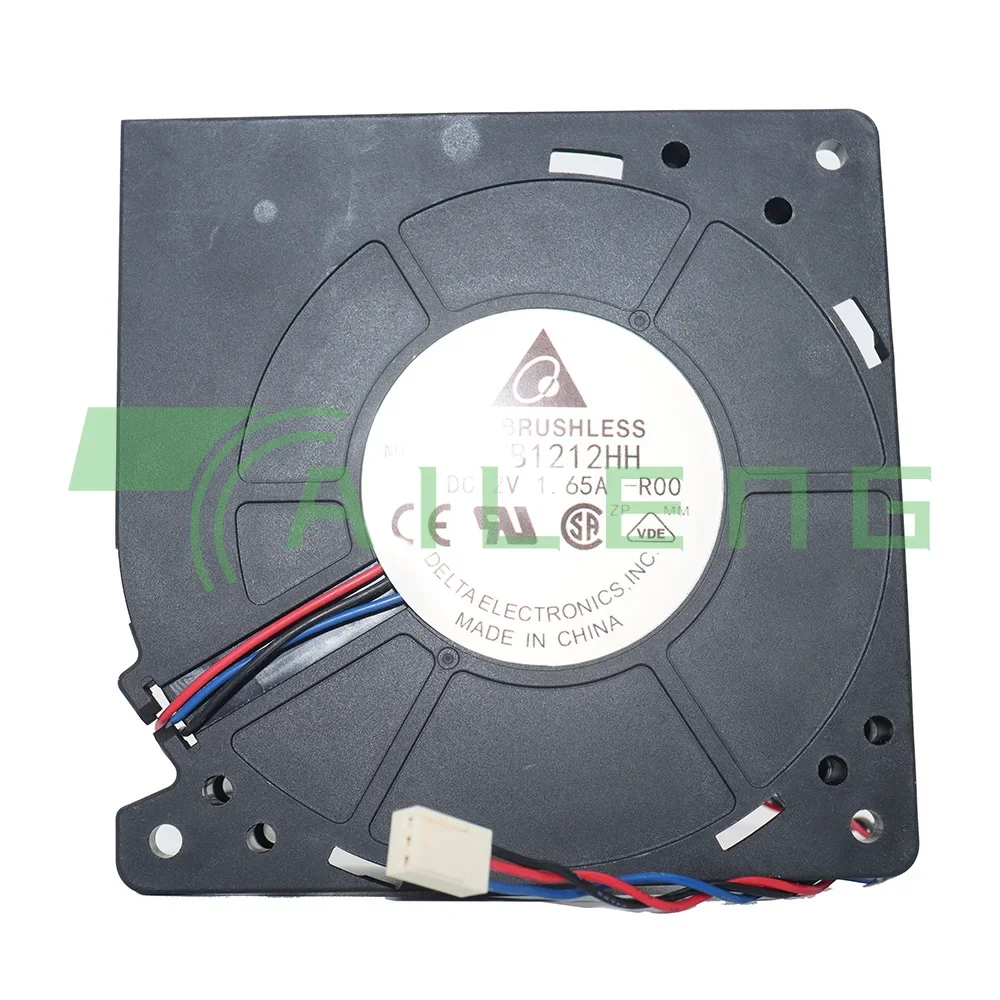 new for Delta Cooling fan BFB1212HH 5M2PR DC 12V 1.65A 4-wire 4-pin 110mm 120x120x32mm blower fan