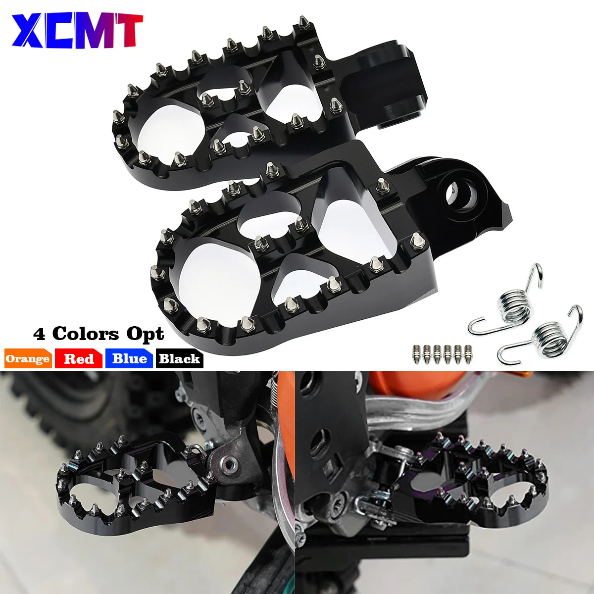 

Motorcycle Parts For KTM Footpegs Rests Pedals EXC EXC-F SX SX-F XC XCW XCF-W Footrest Foot Pegs 65 85 125 250 300 350 450 500