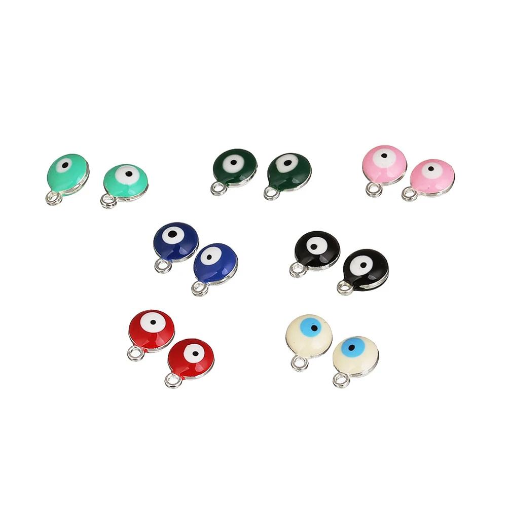 

20pcs Alloy Eyeball DIY Jewelry Making Supplies Gifts Craft Diy Charm Pendant Set Projects Accessories Set