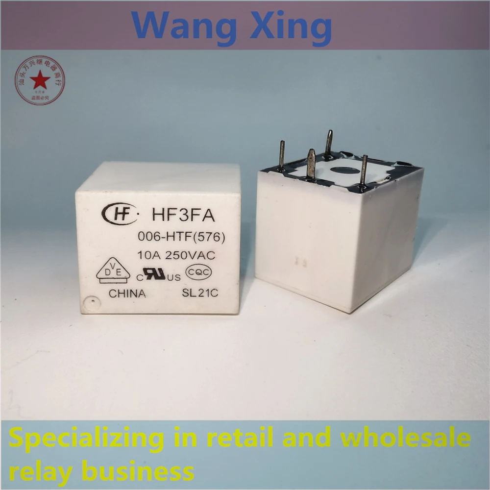 Relé eletromagnético do poder, 4 pinos, HF3FA, 012-HTF 335, 005-HTF 335