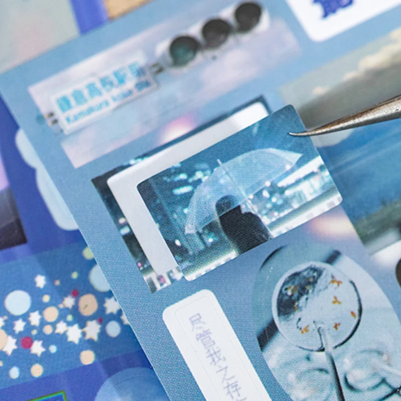 2 x20 Stickers Inorganic Garden Cut film Stickers Are Suitable For Multiple Scenes Mobile Phone Case Water Cup Decoration