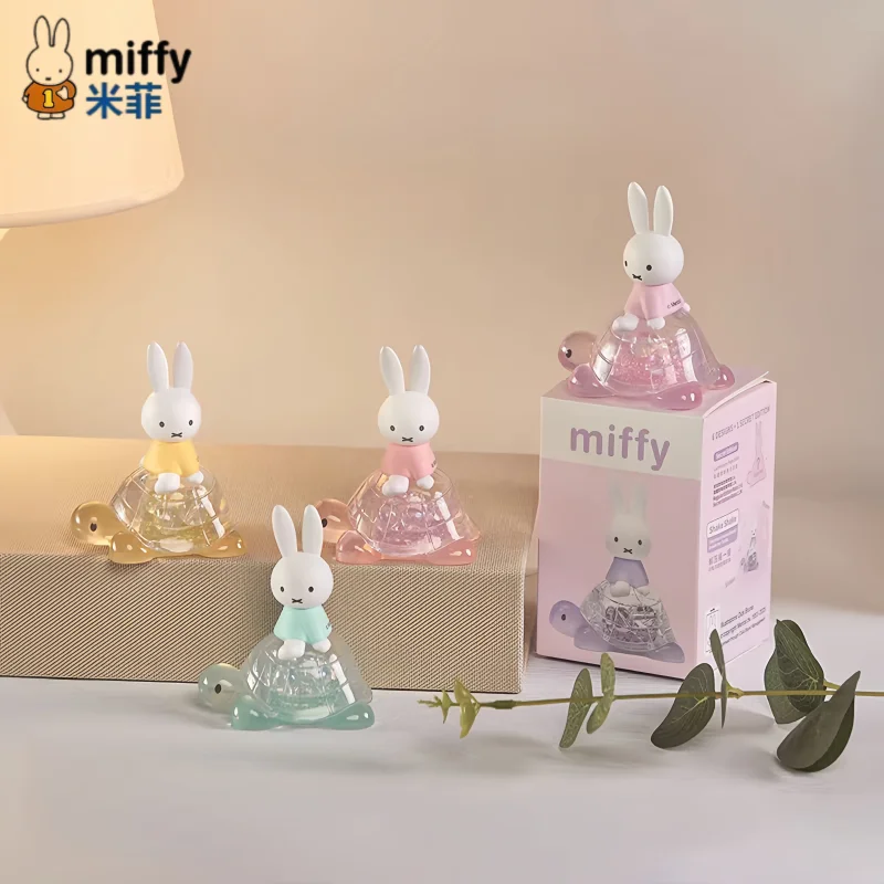 

In Stock Miffy Rabbit Turtle Series Blind Box Surroundings Living Room Table Decor Interior Charm Collectible Gift Ornaments