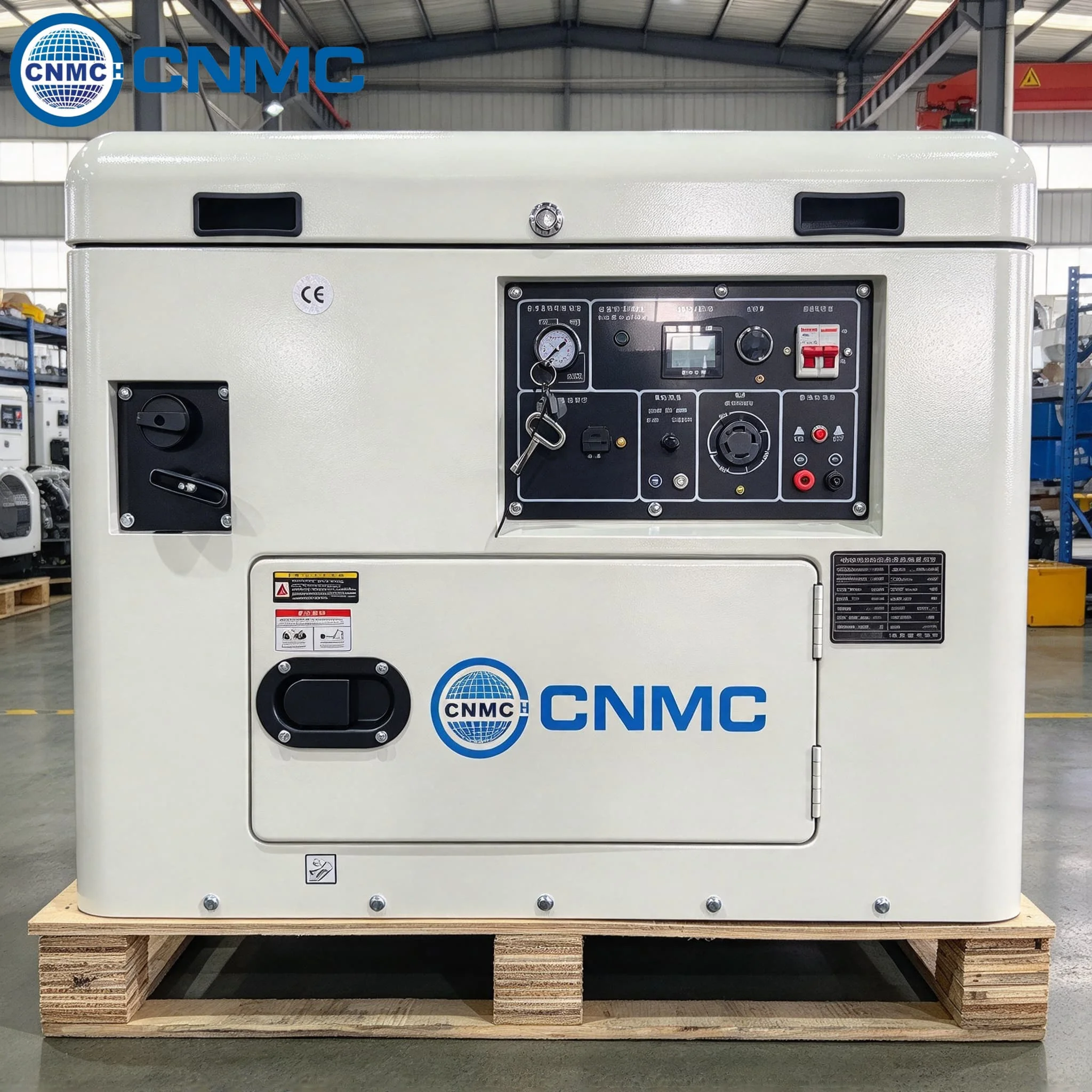 6KVA 7.5KVA 9KVA Silnet Generator 50HZ Electric start Generator with ATS Wheels Generators for Home Electricity CE UL Certifi