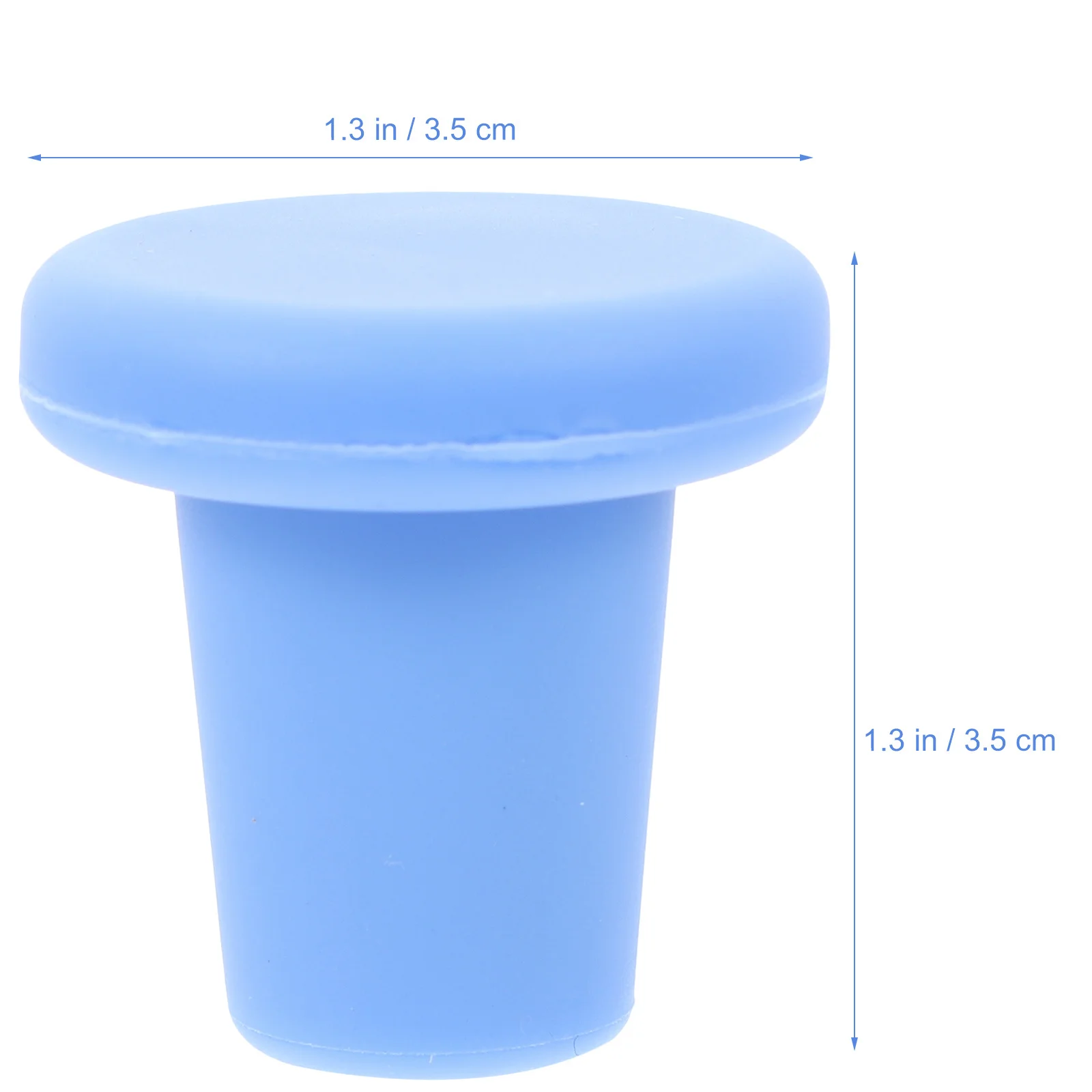 

5Pcs Silicone Wine Stopper Set Reusable Airtight Sealed Bottle Plugs for Wine Beer Preservation